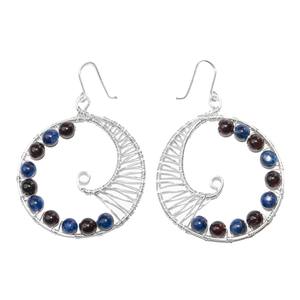 Begems ต่างหูเปลือกหอยสีเขียวสำหรับผู้หญิงเครื่องประดับที่ได้รับแรงบันดาลใจจากเวียดนาม - Product Image 1