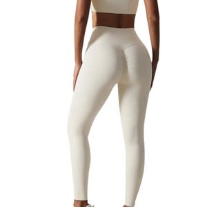 Leggings de Yoga con Cordón Ajustable para Mujer, Cintura Alta, para Ejercicio, Fitness y Gimnasio, con Logotipo Personalizado, Venta al Por Mayor, OEM ODM - Product Image 5
