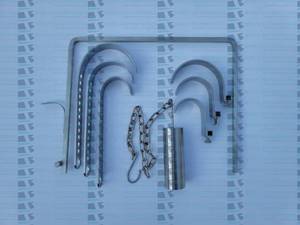 เครื่องมือผ่าตัดข้อสะโพกแบบ Sambrialmed International Stainless Steel Manual Charnley Self Retaining Retractor ใบมีดกลมพร้อมโซ่ถ่วงน้ำหนัก - Product Image 4