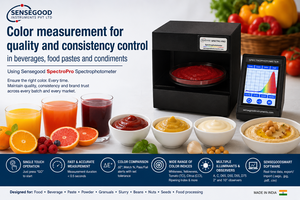 Espectrofotómetro Sensegood SpectroPro para Medición de Color en Bebidas y Alimentos, Hecho en India - Product Image 2