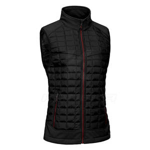 Custom Mens Puffer Vest Lightweight Stand Collar Quilted Sleeveless Winter <b>Gilet</b> <b>Multi</b> Color Outerwear - Product Image 2