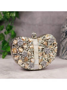 MOP pochette artisanat de luxe soirée sac à main de mariée bas prix sacs à bandoulière de mode fêtes de mariage - Product Image 2