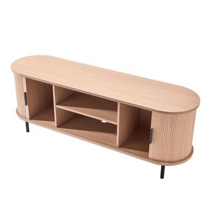 Mobile TV Boho con Centro Intrattenimento, Consolle Multimediale Regolabile con Spazio di Archiviazione, Fino a 58 Pollici, Capacità di Carico 350 Libbre - Product Image 1