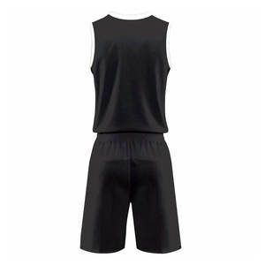Conjunto de Uniforme de Baloncesto de Secado Rápido, Camiseta sin Mangas con Pantalones Cortos, Transpirable, 100% Poliéster, Logotipo del Equipo Personalizado, Ropa Juvenil - Product Image 3