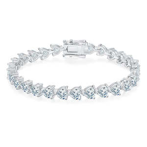 925 Sterling Silver Link <b>Bracelet</b> | Durable Anti-Tarnish Jewelry Wholesale Manufacturer - Product Image 1