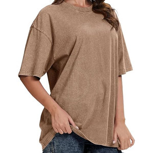 เสื้อยืดผู้หญิงไซส์ใหญ่ขายส่ง เสื้อผ้าฝ้ายใส่สบายทรงหลวม แขนสั้น เสื้อลำลองสำหรับผู้หญิง สวมใส่ได้ทุกวัน สไตล์สตรีท - Product Image 2