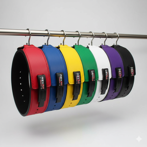 Ceinture de musculation en cuir Rexfit Sport Heavy Duty pour la musculation, le bodybuilding et le powerlifting - Product Image 4