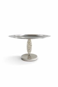 Metal Marble and Wood Contemporary Round Serving Tray-Eco-Friendly <b>Disposable</b> Party <b>Platter</b> - Product Image 4