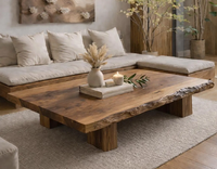Table basse en bois sur mesure en gros, mobilier de salon sur mesure, design personnalisé pour des intérieurs d'habitation personnalisés