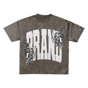 Conjunto de Camiseta y Pantalones Cortos con Diseño Personalizado, Estilo Urbano, Algodón Oversize, Ropa de Verano Unisex, Impresión de Marca Privada OEM, Listo para Usar - Product Image 2