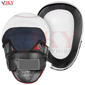 Pads de boxe d'entraînement de vitesse ultra-légers en cuir synthétique de qualité supérieure, forme incurvée, dernière collection, prix de gros - Product Image 1