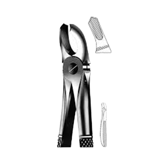 Pinzas de Extracción de Cuerno Bovino para Molares Inferiores, Portaagujas Americano Manual de Acero Inoxidable Ligero - Product Image 1