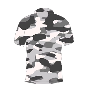เสื้อโปโลลายพรางสีเทาสำหรับผู้ชายแขนสั้นเสื้อยืดกอล์ฟลำลองระบายอากาศได้ดีพิมพ์ลายแฟชั่นฤดูร้อน - Product Image 2