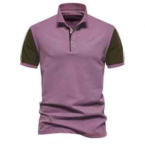 Nueva Camiseta Polo Casual de Algodón para Hombre, Fabricación Personalizada, Cuello Tipo Polo, Económica, Tallas Grandes - Product Image 1
