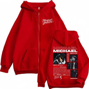 Sudadera con capucha unisex personalizada con estampado gráfico retro de leyendas del pop, al por mayor, estilo hip hop, oversize, de forro polar de 370 g, estampada en serigrafía. - Product Image 3