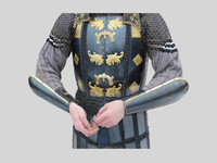 Traje de armadura islámica Moro Medieval, traje de armadura de medio cuerpo turco usable, casco otomano, Cosplay del siglo XV, Halloween