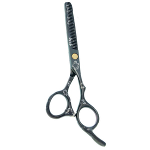 Professional <b>Barber</b> Scissors Haircutting Shears <b>Set</b> Stainless Steel Lightweight Right-Handed Salon Quality Offset Handle OEM/ODM - Product Image 6