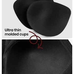 Sujetador Deportivo para Mujer de Primera Calidad, Cómodo y Transpirable, con Logotipo Frontal, para Correr, Yoga y Entrenamiento, Material Spandex/Nylon - Product Image 6