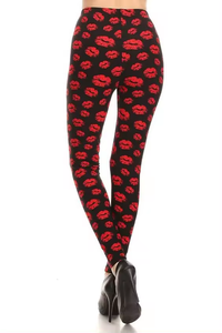 Women's High Waist Geometric Print Full Length <b>Leggings</b> With Side Stripe Sporty Knitted Spandex Polyester Quick Dry Summer Fit - Product Image 6