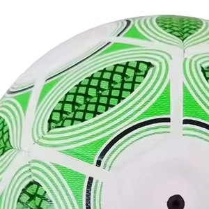Green White Soccer <b>Ball</b> Size 5 Durable <b>Training</b> <b>Ball</b> Machine Stitched PU Material Standard Packing - Product Image 5