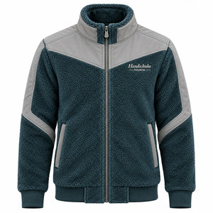 Collection hiver : veste en sherpa pour homme, produit élégant de haute qualité, vêtements d'extérieur, taille personnalisée, veste d'hiver pour homme - Product Image 1