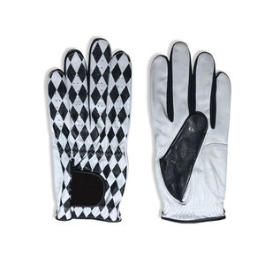 Gants de golf professionnels en cuir de mouton véritable pour hommes, blancs et noirs, avec paume en Spandex épaissie, cadeau de golf - Product Image 3