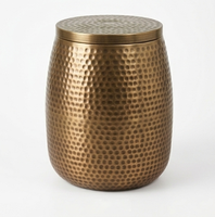 Nouvelle Arrivée - Table d'Appoint de Salon, Tabouret Rond, Table Basse, Tabouret Haut pour Intérieur et Bureau - Personnalisable