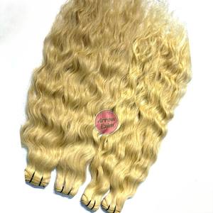 Extensions Capillaires Blond Blanc 613 Qualité Premium – Fabricant et Fournisseur – Offre Meilleurs Paquets de Cheveux Indiens Bruts de 100 Grammes - Product Image 4