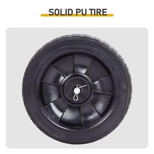 Carrello Avvolgitubo in Ferro da 3/4 di Pollice, Avvolgitubo da Giardino Portatile Regolabile da 200 Piedi (50m) per Irrigazione, con Tubo Flessibile per Acqua - Product Image 4