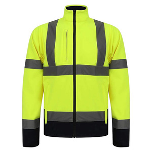 เสื้อโปโลแจ็คเก็ตสำหรับงานนิรภัย ระดับ 2 มองเห็นได้ชัดเจน ปรับแต่งได้ กันน้ำ กันกรด ระบายอากาศได้ดี ผลิตจากไมโครไฟเบอร์ 100% - Product Image 3