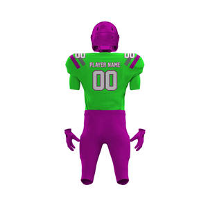 New Arrival Custom Designed American Football Uniforms High Quality Polyester <b>Men</b> Boys Youth Sports Wear Wholesale Football - Product Image 5