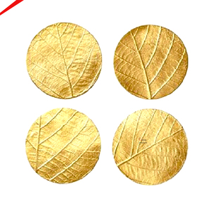 Fabulous Design Round Shape Solid Metal Tea Coasters Premium Quality Metal Coasters for Kitchen and Dining Use - Product Image 4