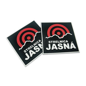 Badge en PVC silicone 3D personnalisé, logo en relief par transfert thermique, patch pour vêtements, chaussures, sacs, casquettes, vente en gros - Product Image 2