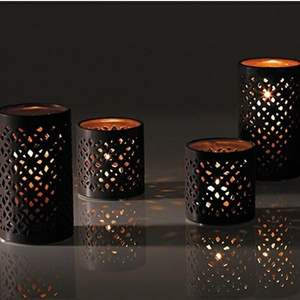 Porte-bougie en métal de luxe, conçu pour les espaces intérieurs haut de gamme, les soirées romantiques et la décoration élégante - Product Image 6