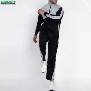 Urban Cargo Pocket Utility <b>Tracksuit</b> Men Multi Pocket Heavy Duty Cotton Fabric Tactical Sweatshirt And Joggers Set - Product Image 3