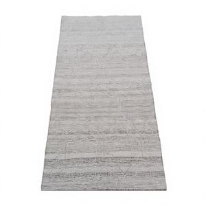 Modern Simple Flat Weave Handmade Wool <b>Rug</b> Non-Slip Medium Pile Rectangle Shape Embroidered Printed Design YASHVI CARPET Home - Product Image 1