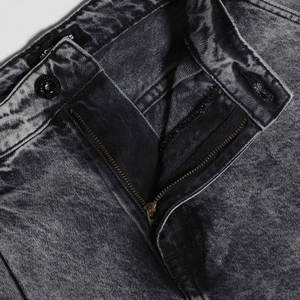 Jean en denim de haute qualité, sur mesure, imperméable, séchage rapide, style urbain, hip-hop, style chinois, taille mi-haute, pour l'hiver et l'automne - Product Image 6