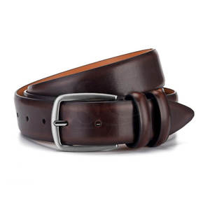 Premium Quality LightWeight Breathable Wholesale Professional Casual <b>Cow</b> Hide Leather Belt for Men Training Fitness - Product Image 3