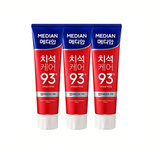 Dentifricio Median Max Fresh (120g) Rosso con Polvere di Perle, Prodotto Premium per l'Igiene Orale - Product Image 2