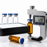 Flacons en verre injectables, bouteilles d'huiles essentielles, contenants de stockage, flacons compte-gouttes
