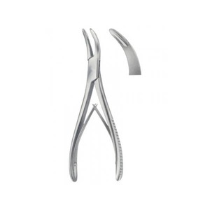 Dental Bone Rongeur Friedman 14cm/5.5" Surgical Forceps Steel Manual Precision Trim Recontour Cutting Dental Instruments - Product Image 1