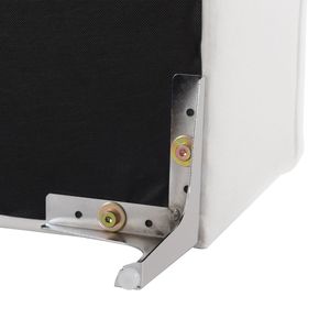 Madelyn 49 \ "moderna panca portaoggetti in colorante bianco brillante per mobili da soggiorno - Product Image 5