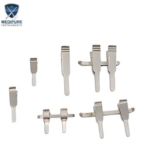 Aproximateurs microvasculaires Acland Premium 11x12mm, 17x17mm, 24x23mm et pinces à vaisseaux 11x3mm, 17x3mm, 24x4mm – Instruments chirurgicaux - Product Image 3