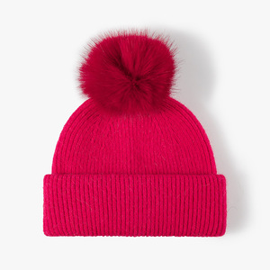Bonnet à pompon en gros avec logo personnalisé d'un fabricant de bonnets pour les programmes de vente au détail d'hiver aux États-Unis, saison d'automne - Product Image 3