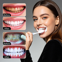 Dentifrice blanchissant au charbon de bambou activé naturel, sans fluor, pour un nettoyage en profondeur des taches dentaires, marque privée OEM
