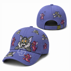 Gorra de Béisbol Bordada Personalizada OE, Color Verde Azulado, 6 Paneles, Ajustable, Unisex, Diseño de Personajes, Uso Casual, Gorra de Béisbol para Hombre - Product Image 4