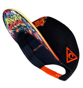 Casquette snapback personnalisée avec logo imprimé, visière plate et sangle réglable, broderie de qualité supérieure, respirante. - Product Image 3