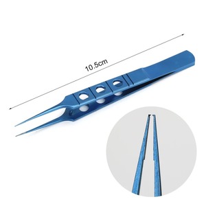 ชุดเครื่องมือผ่าตัดจักษุศัลยกรรมไทเทเนียม Ametrine Surgical AS-786 ขนาด 10.5 ซม. ประกอบด้วยคีมจับ คีมหนีบ คีมหนีบเปลือกตา (CE) - Product Image 4