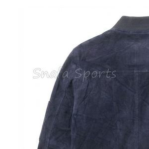 Veste en cuir homme slim personnalisée, modèle hiver 2026, best-seller, en vente - Product Image 6