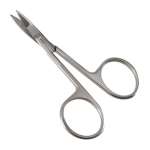 Ciseaux à cuticules personnalisables avec logo, en acier inoxydable, outil de manucure droit et tranchant pour droitiers - Product Image 1